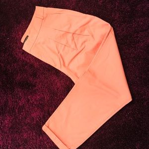 Zara coral trousers